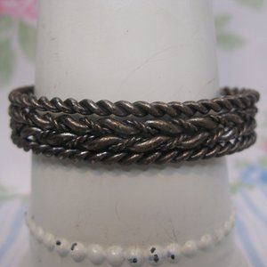 Vintage Hand Forged Metal Cuff Bracelet